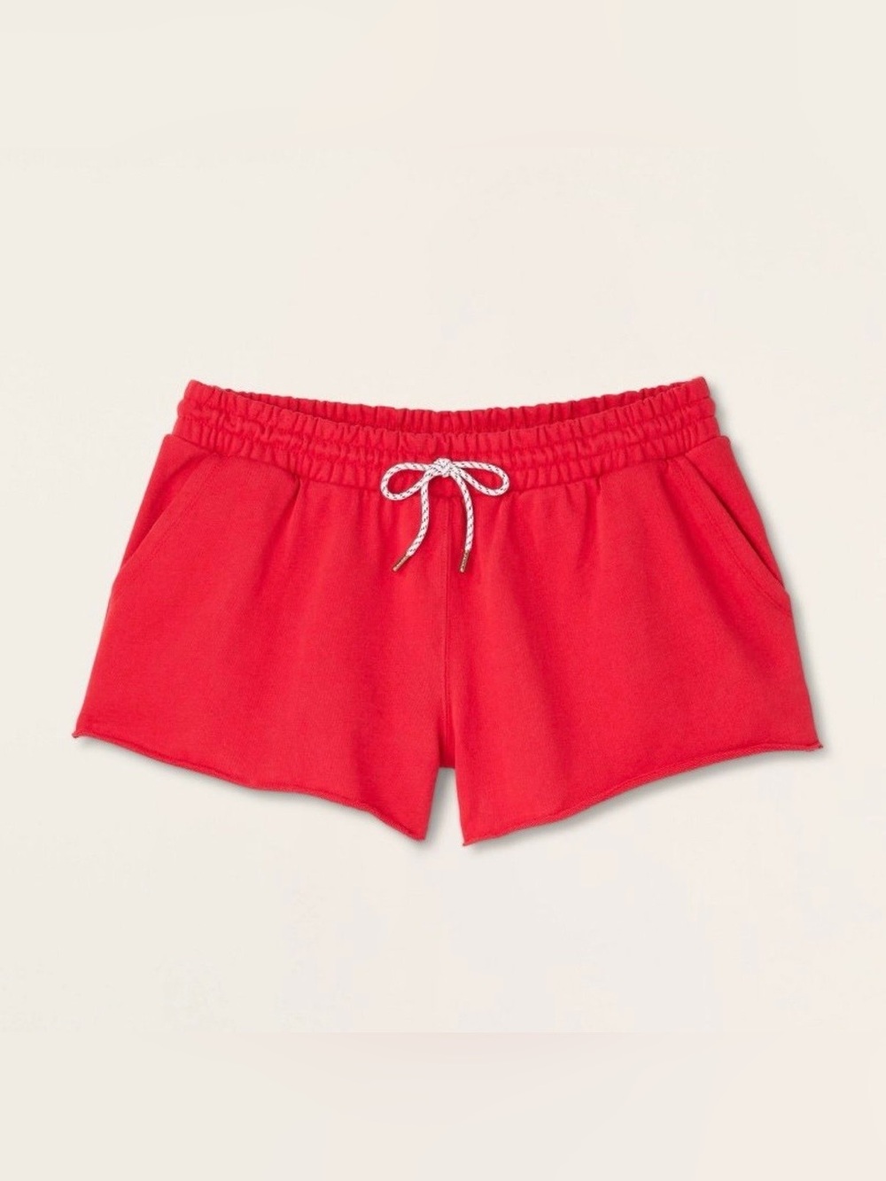 Mid-Rise Pull-On Sweatshorts - Parke x Target Red NEW